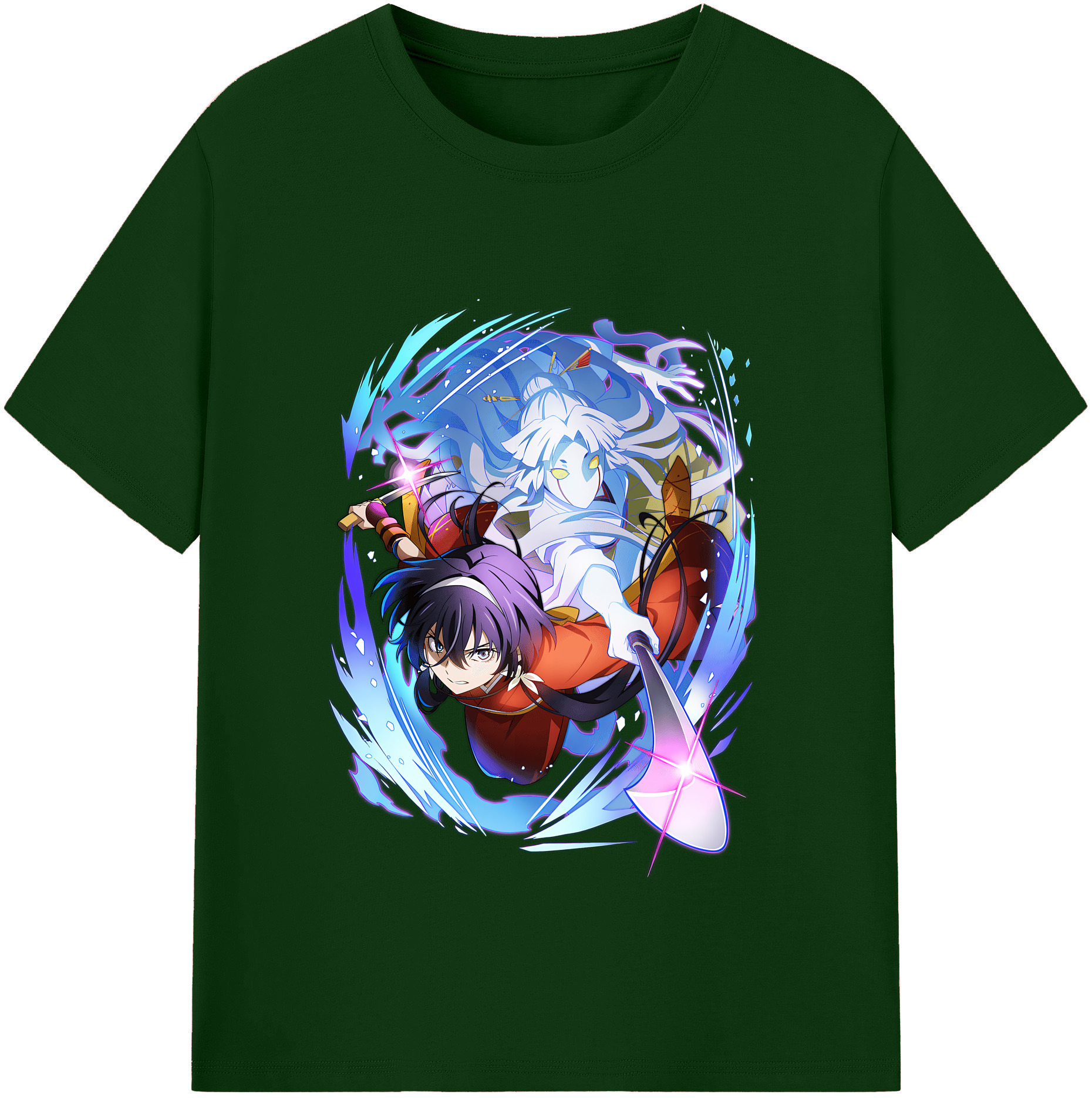 （画像用） 文豪ストレイドッグス Bungo Stray Dogs 綿100％半袖Tシャツ（フロントプリント）